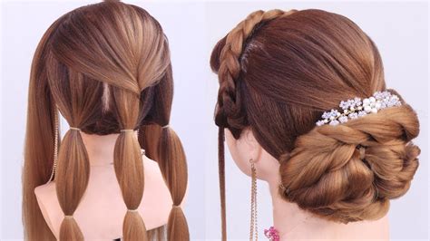 Messy Bun Hairstyle For Bridal L Wedding Hairstyles L Bridal Bun L