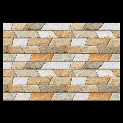 Outdoor Glossy Ceramic Wall Tiles Size 2x4 Feet 600x1200 Mm At Rs 27