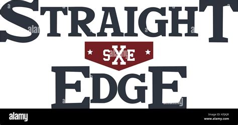Detail Straight Edge Logo Koleksi Nomer 11