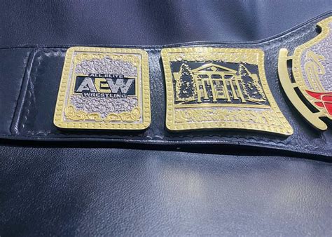 NEW AEW TNT CHAMPIONSHIP BELT - ARM Championship Belts