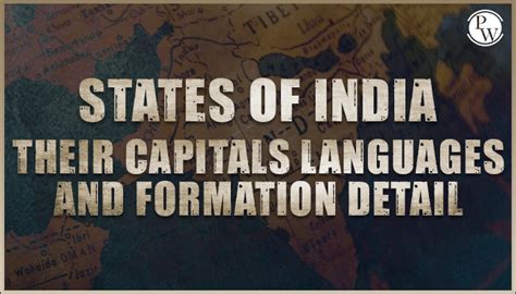 List Of 28 States Of India And Their Capitals And Languages 52 OFF