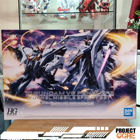 Hg Xi Gundam Vs Penelope Funnel Missile Effect Set Shopee