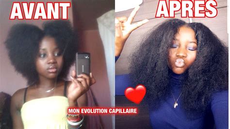 MON EVOLUTION CAPILLAIRE YouTube