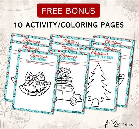 Printable Christmas Bingo Cards for Kids 20 Cute Holiday - Etsy