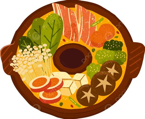 Chinese Hot Pot Clipart