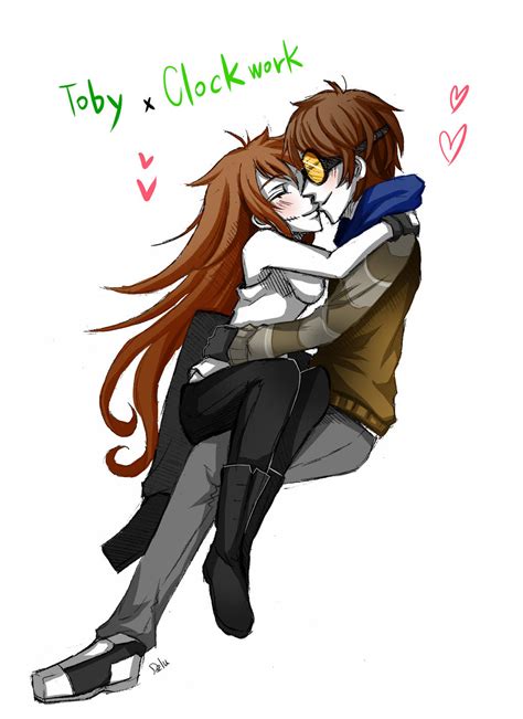 Ticci Toby X Clockwork By Delucat On Deviantart