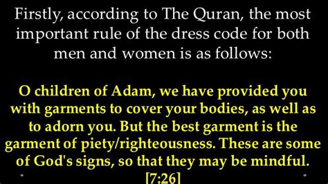 27 Quran Says Women Must Cover Up Fully