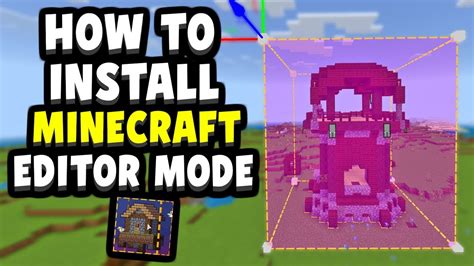 How To Install Minecraft Editor Mode Simple Tutorial Youtube