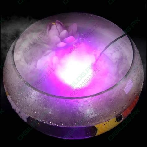 Original Ultrasonic Mist Maker Fogger 12 Led Colorful Light 24v 2a