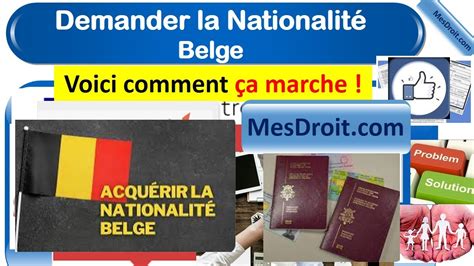 Comment Acquérir la Nationalité Belge Conditions et Procédure YouTube