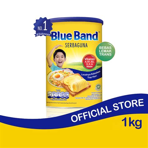 Blue Band Serbaguna Margarine Tin 1kg Lazada Indonesia