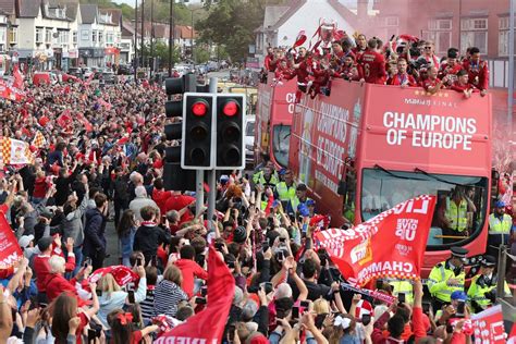 Liverpool parade: The best pictures and videos from memorable Champions