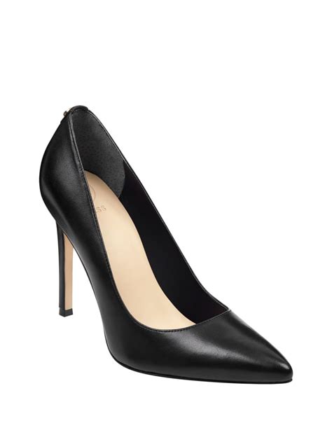 Pointed Faux Leather Pumps Guess