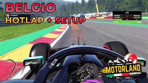 F1 2020 BELGIUM HOTLAP SETUP 1 40 689 By Kingibi11 YouTube