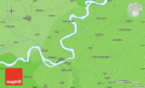 Political Map of Shikārpur