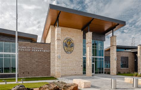 Town Of Prosper Police Department BRW Building Aesthetic Building