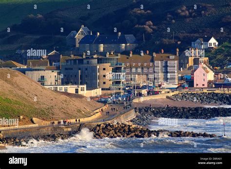 west bay dorset Stock Photo - Alamy