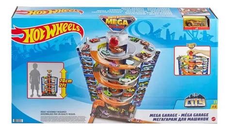 Hot Wheels Pista Mega Garagem Gigante Mattel Gtt Parcelamento Sem Juros