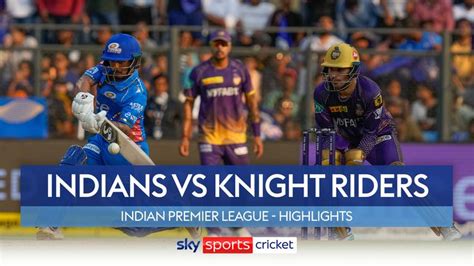 Mumbai Indians Secure Welcome Win Over Kolkata Knight Riders Ipl