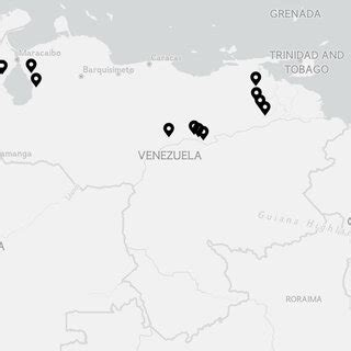 Map of Venezuela's oil regions. Map generated with MapChart. | Download ...