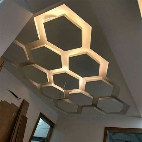 20 Hexagon Ceiling Design Ideas The Urban Decor