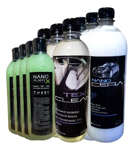 Kit 10 Nanoplastix 500ml 10 Altobrillo 1l 10 Nanocera 1l Envío gratis