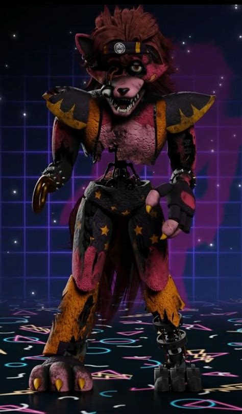 Glamrock Foxy Render Fnaf Sb Artofit