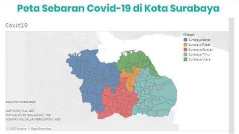 Update Virus Corona Di Surabaya Jatim 6 Mei 2020 569 Positif COVID