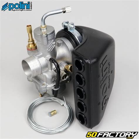 Carburettor Polini CP 24 Starter Cable With Air Box Vespa 50