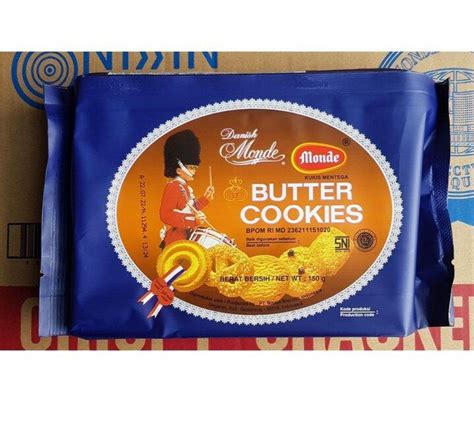 DANISH MONDE BUTTER COOKIES 150 Gr PCS Lazada Indonesia