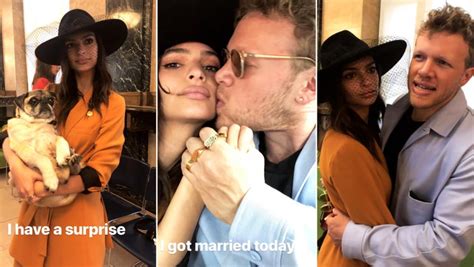 Emily Ratajkowski Poses Completely Naked For Her Husband And Her 16