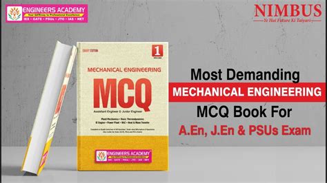 Best Mcq Books For Mechanical Engineering Exams Like Ssc Je State Ae