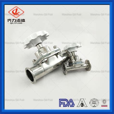 Inch Inch L Manual Or Pneumatic Sanitary Medical Diaphragm