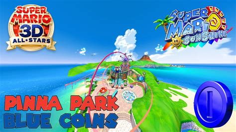 Pinna Park BLUE COINS 100 COIN SHINE Super Mario Sunshine YouTube