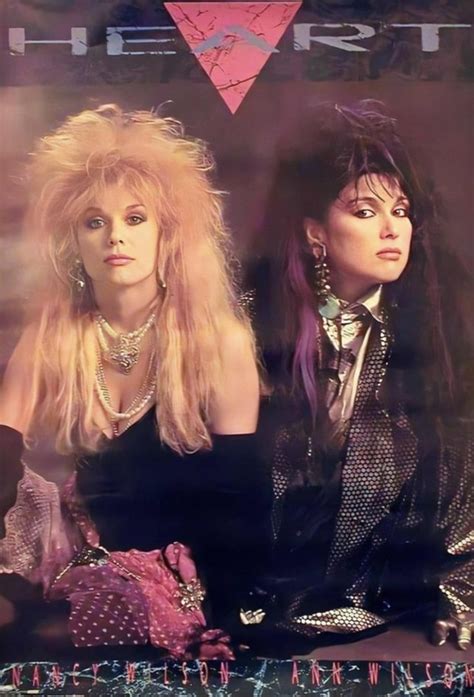 Nancy And Ann Wilson Have Some Great 80s Hair R 80sdesign