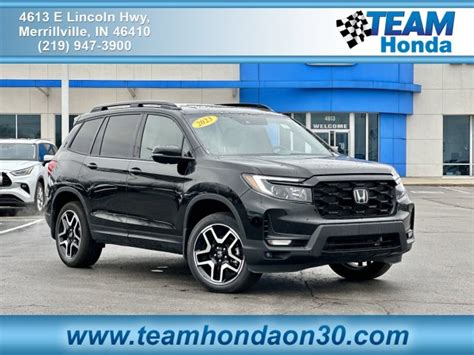 Pre Owned 2023 Honda Passport Awd Elite Sport Utility In Merrillville