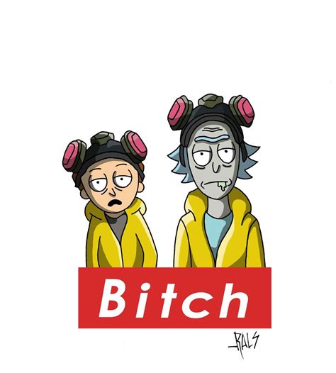 Rick and Morty Breaking Bad | Wallpaper de desenhos animados, Desenho ...