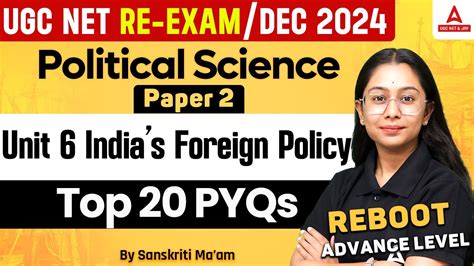 UGC NET Political Science Unit 6 India S Foreign Policy Top 20 PYQs