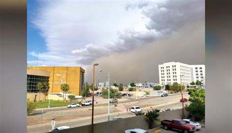 VIDEO Tormenta De Arena En Mexicali Provoca Apagones Y Accidentes