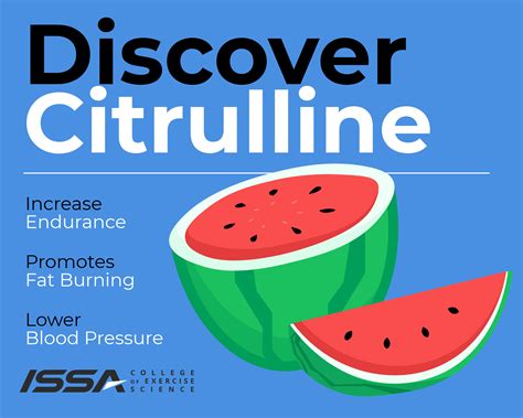 Citrulline for Health and Performance