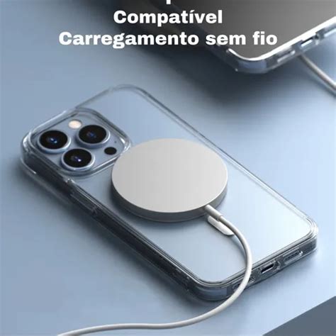 Case Capa Magnética Para Iphone Magsafe Indução Anti Impacto Varejo