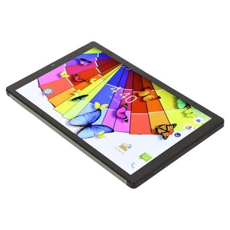 Fdit Tablette IPS HD Tablette 10 Pouces Octa Core 6 Go De RAM 256 Go De