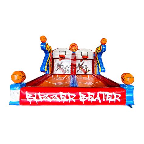 Buzzer Beater Basketball Commercial Interactive Inflatable Game