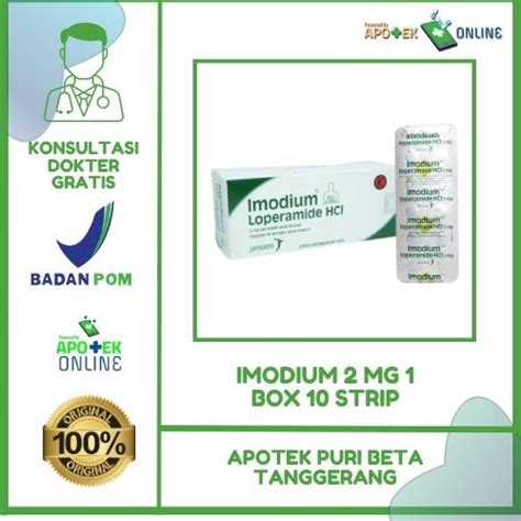 Promo Imodium Mg Box Isi Strip Loperamid Cicil X Kota