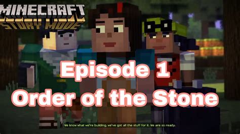 Minecraft Story Mode Season 1 Episode 1 Female Jesse Youtube