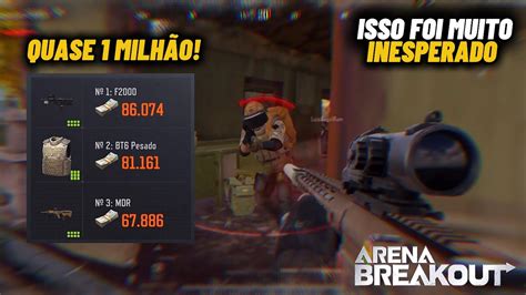 ESSE MAPA ME SURPREENDEU MUITO MUITO LUCRO NO PORTO ARENA BREAKOUT