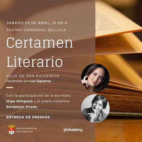 Entrega De Premios Certamen Literario De San Fulgencio Ayuntamiento