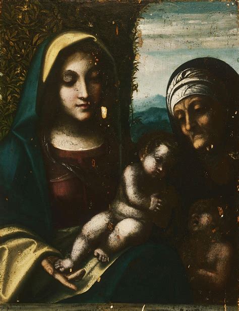 Madonna Col Bambino San Giovannino E Sant’elisabetta Opere Destinate Alla Devozione Privata