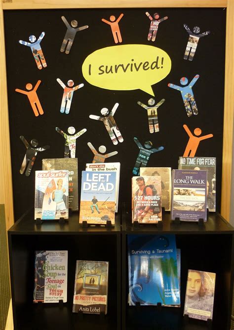 Library Displays I Survived Promote A Wide Range Of Survival Stories