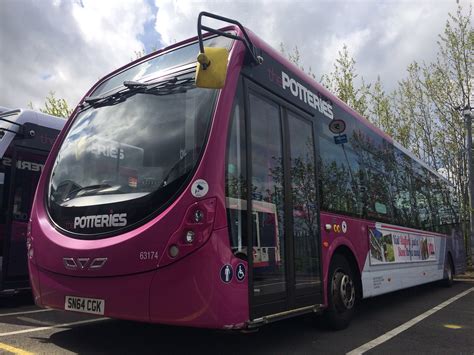 First Potteries 63174 SN64CGK B41F Wright StreetLite D Flickr